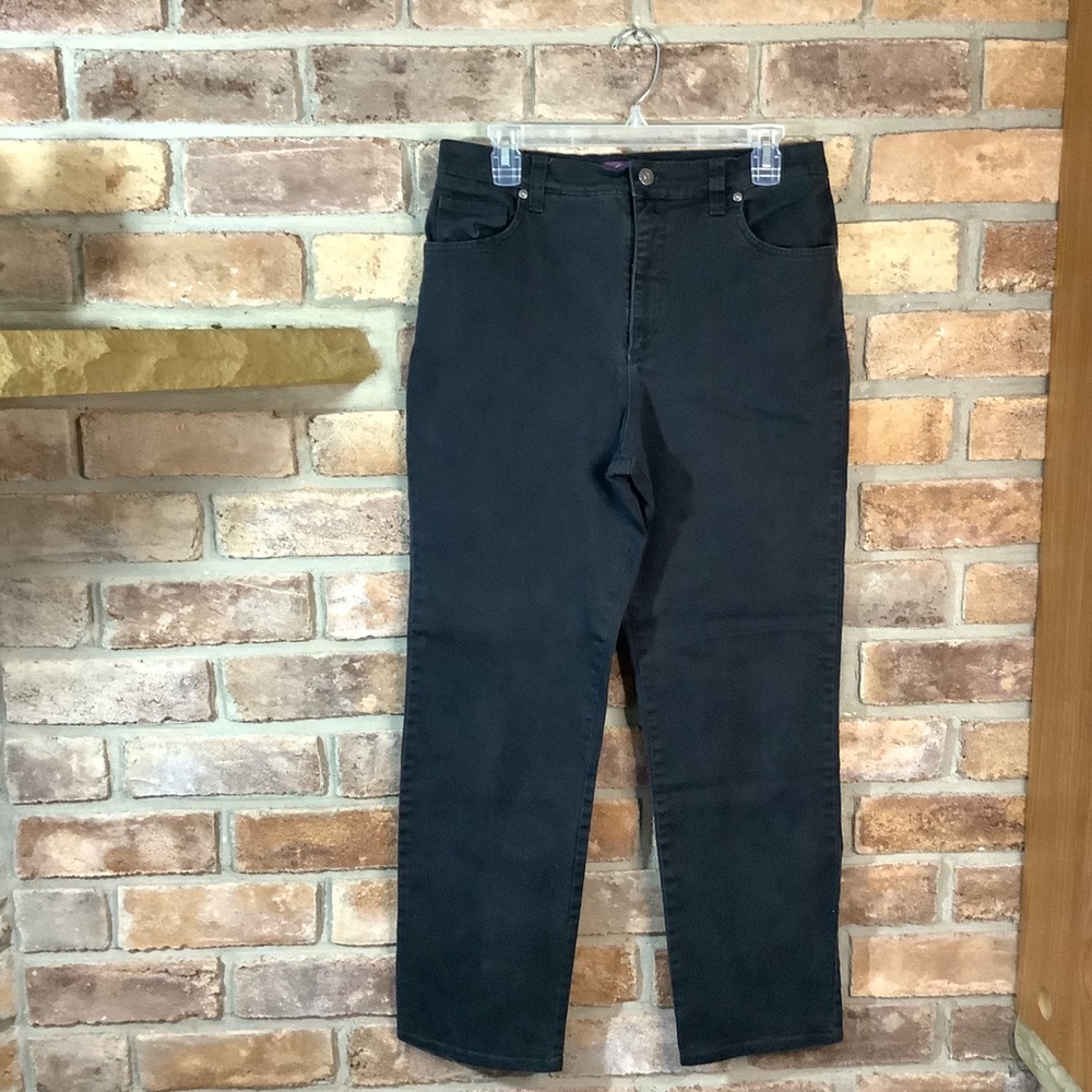 GLORIA VANDERBILT “Amanda” Misses Black Denim Jeans 61